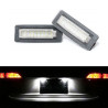 ECLAIRAGE PLAQUE LED SMART FORTWO & CABRIOLET CROSSBLADE BR450 BR451 BR453 BLANC