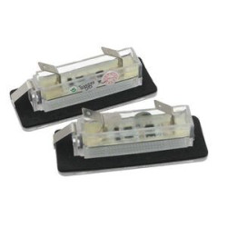 ECLAIRAGE PLAQUE LED SMART FORTWO & CABRIOLET CROSSBLADE BR450 BR451 BR453 BLANC