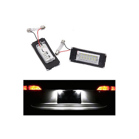 ECLAIRAGE PLAQUE LED MINI R55 R56 R57 R58 R59 3 5 COUPE CABRIOLET CLUBMAN BLANC