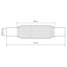 FLEXIBLE ECHAPPEMENT TRESSE REPARATION MANCHON ADAPTATEUR  40MM L 150MM - 250MM