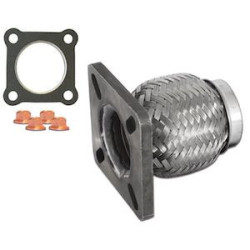 FLEXIBLE TRESSE ECHAPPEMENT SPECIFIQUE MOTEUR 1,7 1,9 D SDI 1,8 ESS SEAT ET VW
