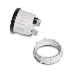 MANOMETRE PRESSION TURBO BOOST -1 A 2 BARS MANO Ø 52 MM FOND NOIR OLDTIMER MANO