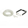 MANOMETRE PRESSION TURBO BOOST -1 A 2 BARS MANO Ø 52 MM FOND NOIR OLDTIMER MANO