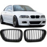 CALANDRE BMW SERIE 3 E46 COUPE CABRIOLET 4/1999-4/2003 NOIRE HARICOT GRILLE