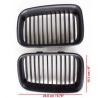 CALANDRE BMW SERIE 3 E36 COUPE CABRIOLET 7/1990-9/1996 NOIRE HARICOT GRILLE