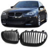CALANDRE BMW SERIE 5 E60 E61 BERLINE TOURING 7/2003-3/2010 NOIRE HARICOT GRILLE