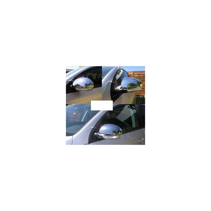 2 COQUES RETRO RETROVISEURS CHROME VW PASSAT 3C 3C2 BERLINE 03/2005-07/2010