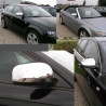 2 COQUES RETRO RETROVISEURS CHROME AUDI A4 8E B6 AVANT 09/2001-12/2004