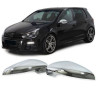 2 COQUES RETRO RETROVISEURS CHROME VW TOURAN 1T3 A PARTIR DE 05/2010
