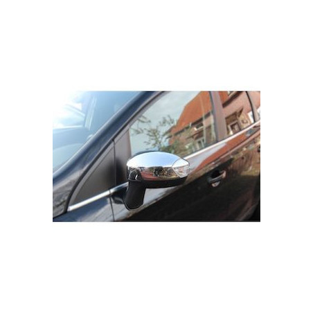 2 COQUES RETRO RETROVISEURS CHROME FORD S-MAX I 1 TYPE WA6 05/2006-12/2014