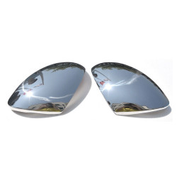2 COQUES RETRO RETROVISEURS CHROME VW SHARAN II 2 TYPE 7N A PARTIR DE 09/2010