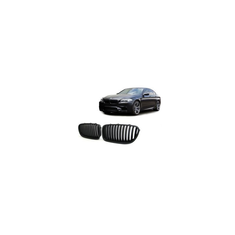 CALANDRE BMW SERIE 5 F10 F11 BERLINE TOURING 9/2009-3/2017 NOIRE HARICOT GRILLE
