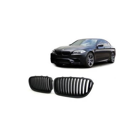 CALANDRE BMW SERIE 5 F10 F11 BERLINE TOURING 9/2009-3/2017 NOIRE HARICOT GRILLE