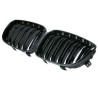 GRILLE BMW SERIE 1 E87 E81 3 5 PTS E82 E88 2007-2011 PERFORMANCE M NOIR BRILLANT
