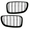 GRILLE BMW SERIE 1 E87 E81 3 5 PTS E82 E88 2007-2011 PERFORMANCE M NOIR BRILLANT