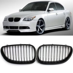 CALANDRE BMW SERIE 5 E60 E61 BERLINE TOURING 7/2003-3/2010 NOIRE BRILLANT GRILLE
