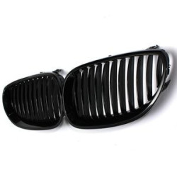 CALANDRE BMW SERIE 5 E60 E61 BERLINE TOURING 7/2003-3/2010 NOIRE BRILLANT GRILLE