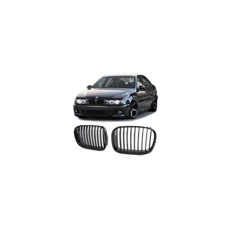 CALANDRE BMW SERIE 5 E39 BERLINE TOURING 11/1995-6/2003 NOIRE BRILLANT GRILLE