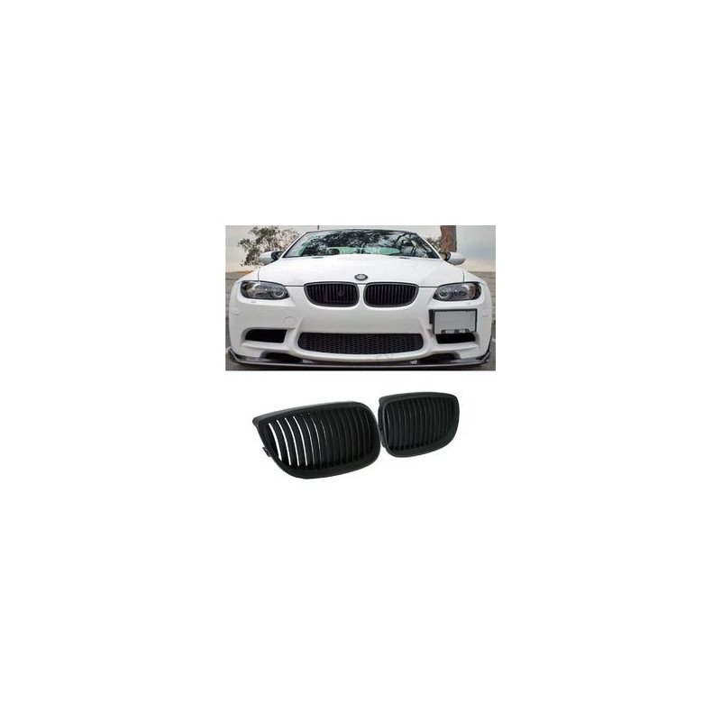 CALANDRE BMW SERIE 3 COUPE CABRIOLET E93 E92 3/2006-1/2010 NOIRE HARICOT GRILLE