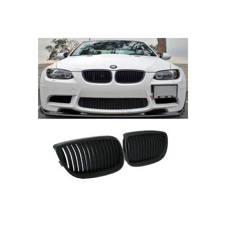 CALANDRE BMW SERIE 3 COUPE CABRIOLET E93 E92 3/2006-1/2010 NOIRE HARICOT GRILLE
