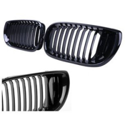 CALANDRE BMW SERIE 3 E46 BERLINE TOURING 9/2001-5/2005 NOIRE BRILLANTE GRILLE