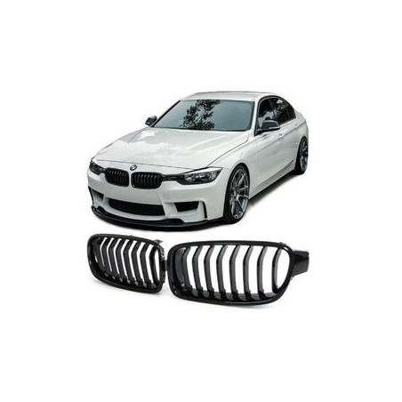 CALANDRE BMW SERIE 3 F30 F31 BERLINE TOURING APRES 2011 NOIRE HARICOT GRILLE