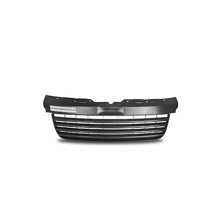 CALANDRE SANS SIGLE NOIRE POUR VW T5 BUS TRANSPORTER DE 04/2003 A 08/2009