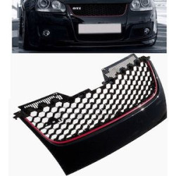 CALANDRE SANS SIGLE LOOK GTI SIGLE FRAME VW GOLF 5 3 5 PORTES 10/2003 A 11/2008