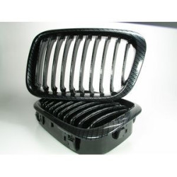 CALANDRE BMW SERIE 3 E46 BERLINE TOURING 2/1998-8/2001 CARBONE HARICOT GRILLE