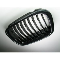 CALANDRE BMW SERIE 3 E46 BERLINE TOURING 2/1998-8/2001 CARBONE HARICOT GRILLE