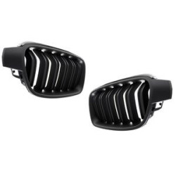 CALANDRE BMW SERIE 3 F30 BERLINE APRES 10/2011 NOIRE MAT HARICOT GRILLE DOUBLE