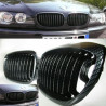 CALANDRE BMW SERIE 3 E46 BERLINE TOURING 9/2001-5/2005 CARBONE HARICOT GRILLE