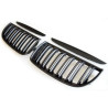 CALANDRE BMW SERIE 3 E90 BERLINE 9/2004-8/2008 NOIRE MAT HARICOT GRILLE DOUBLE