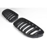 CALANDRE HARICOT DOUBLE NOIRE BRILLANT BMW SERIE 3 E90 E91 DE 09/2008 A 05/2012