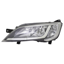 PHARE CITROEN JUMPER APRES 07/2014 GAUCHE H1 H7 W21/5W + MOTEUR CHROME